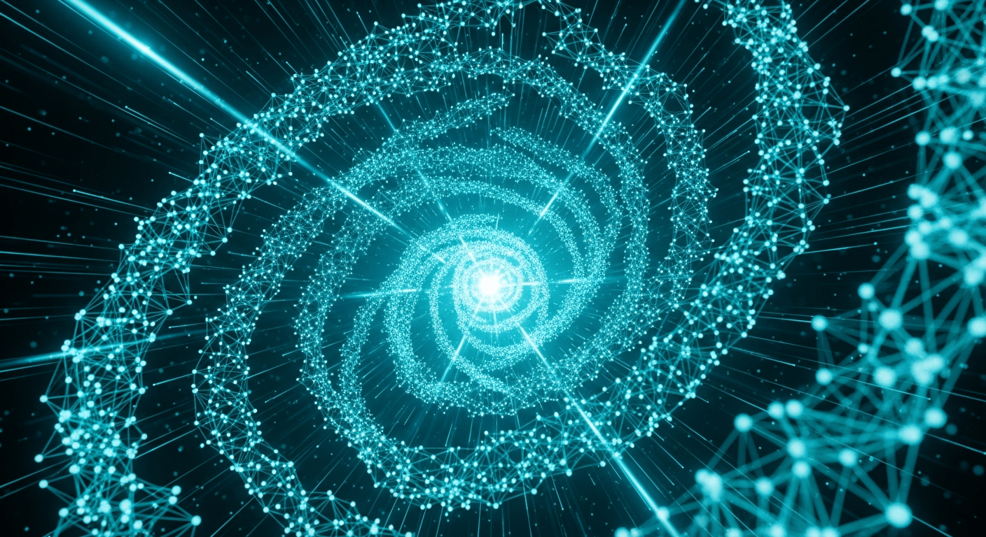 Reinforcement learning superlearner concept art for Ineffable Intelligence