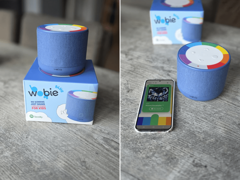 Please don’t stop the music 🎧 De Wobie box voor kinderen, muziek zonder scherm