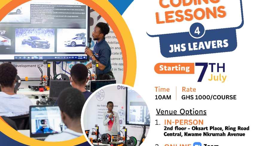 JHS leavers Coding Program