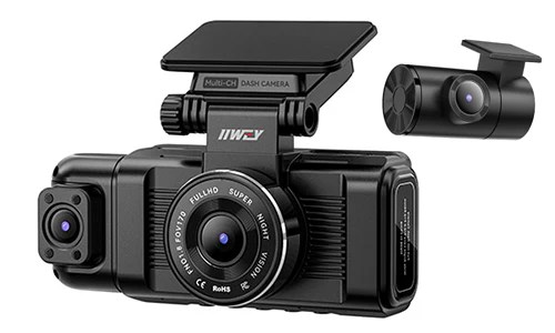 3 Channel Dash Cam Iiwey