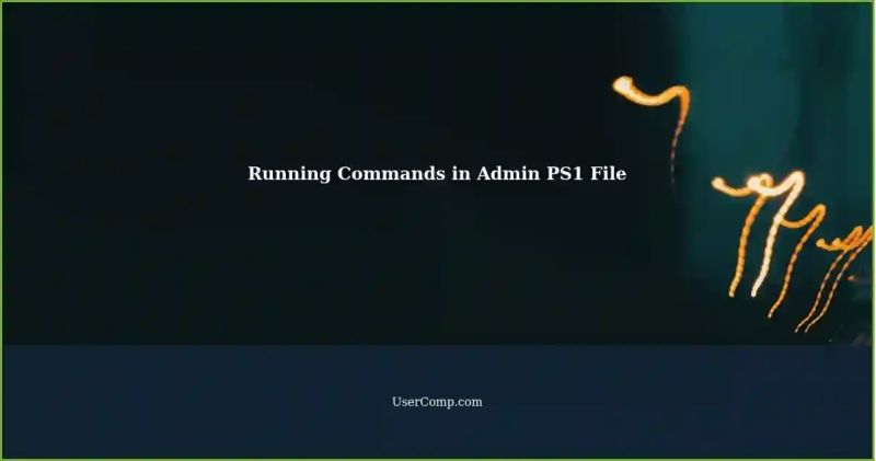 Running Multiple Commands With Admin Ps1 File In Windows Terminal - HD Colorful Arts for Desktop