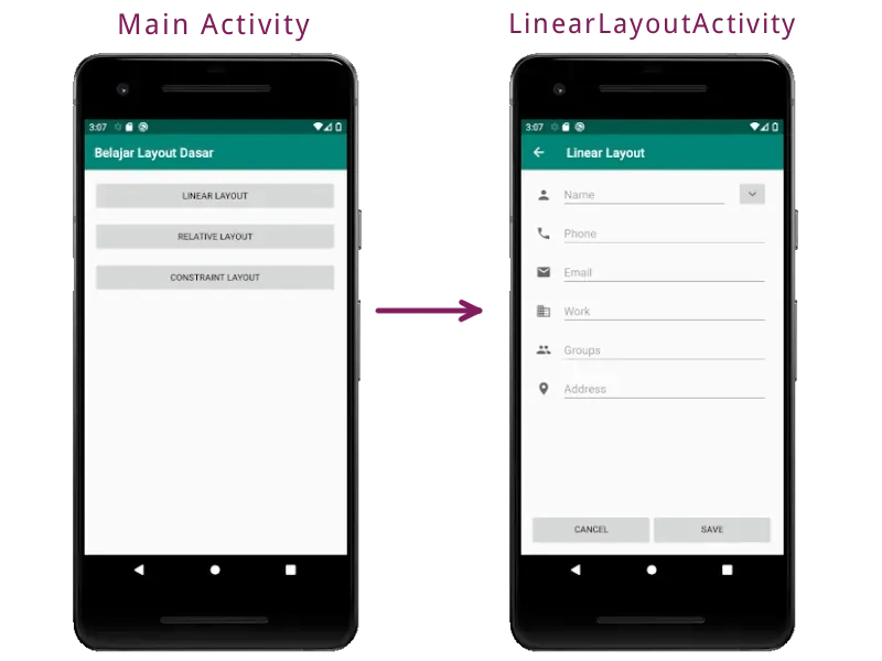 Tutorial Linear Layout (1/2) | Jago Ngoding