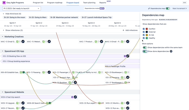 Easy Agile - Product Updates | Filtering Out Dependencies Noise