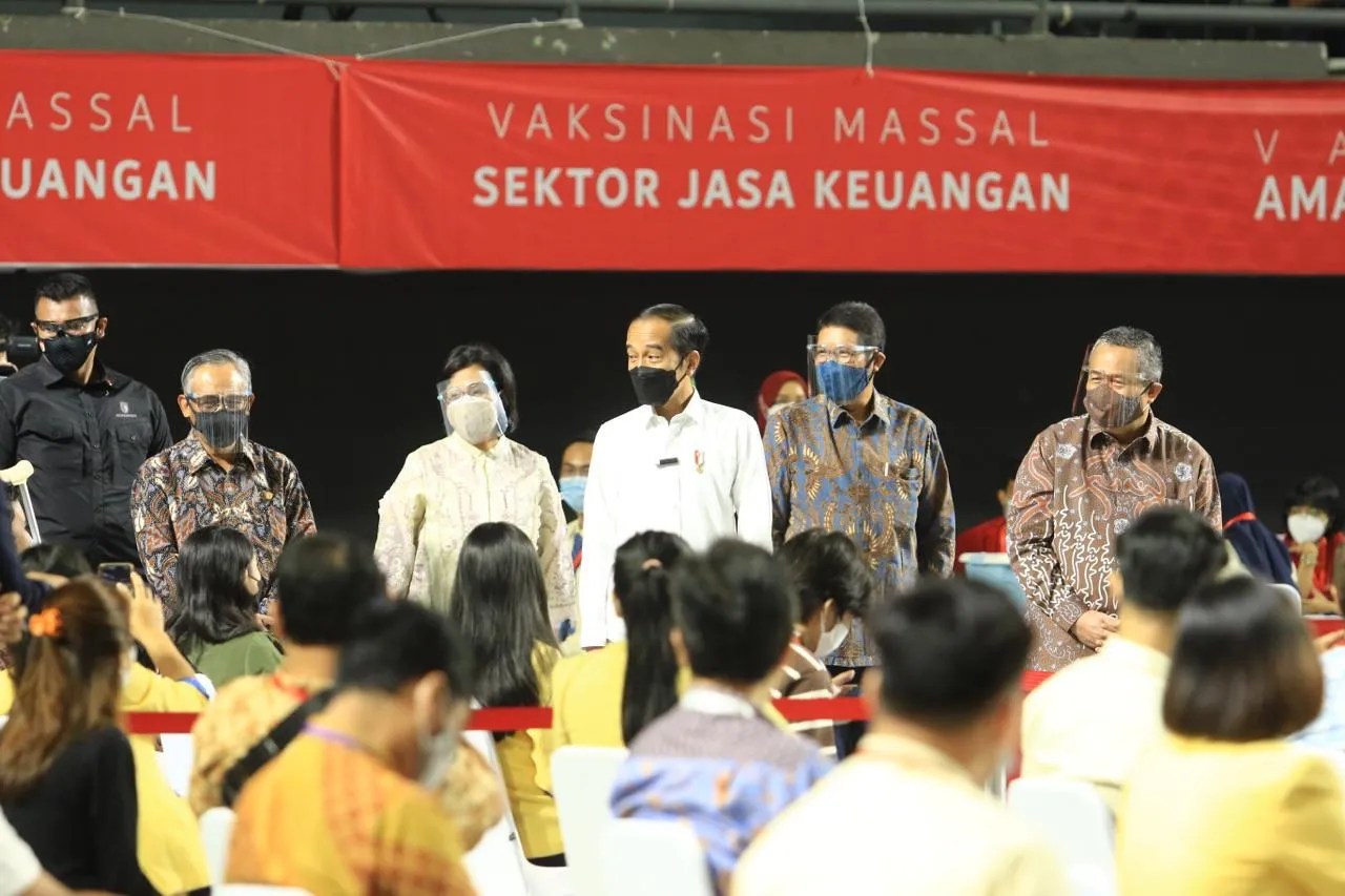 OJK Percepat Vaksinasi Untuk Industri Jasa Keuangan