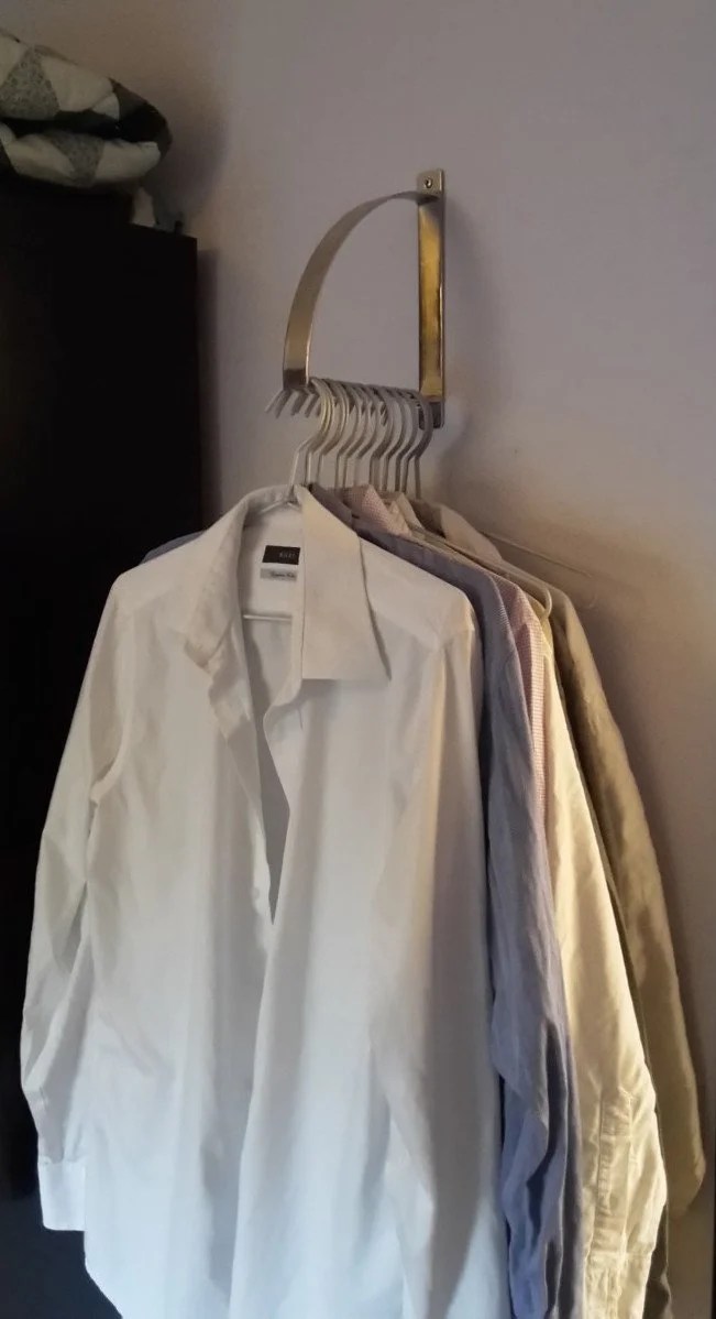 EKBY ROBERT bracket as clothes hanger