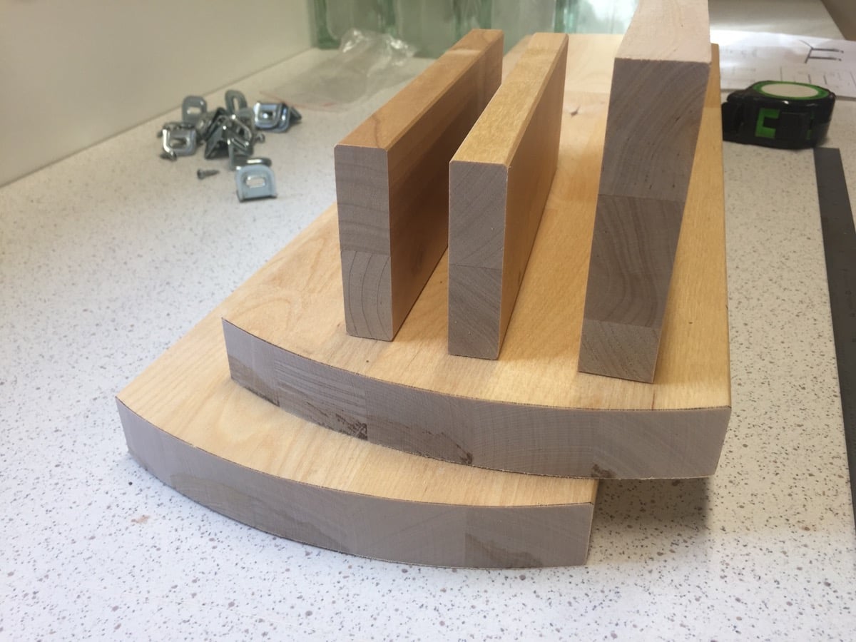 Birch Dining Table from Hammarp Countertop - IKEA Hackers
