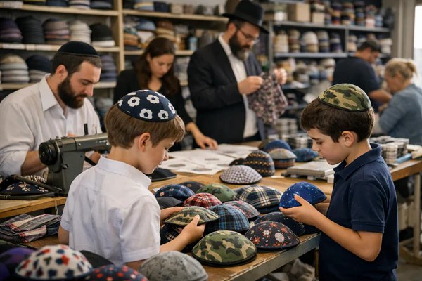 Why Pattern Kippah Designs Are Winning Over Younger Jewish Families