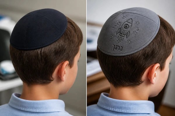 Why a personalized etch kippah beats plain engraving for gift orders