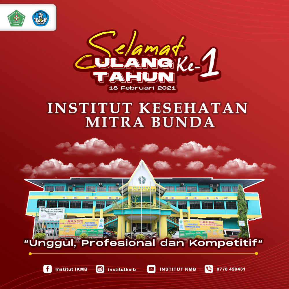 Selamat Ulang Tahun IKMB ke-1 🌼Unggul, Profesional dan Kompetitif🌼 –  Institut Kesehatan Mitra Bunda