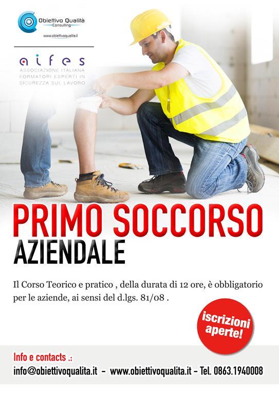Corso Addetto Primo Soccorso Aziendale Marsica Avezzano Celano | Il Faro 24! 768_x_543_jpg