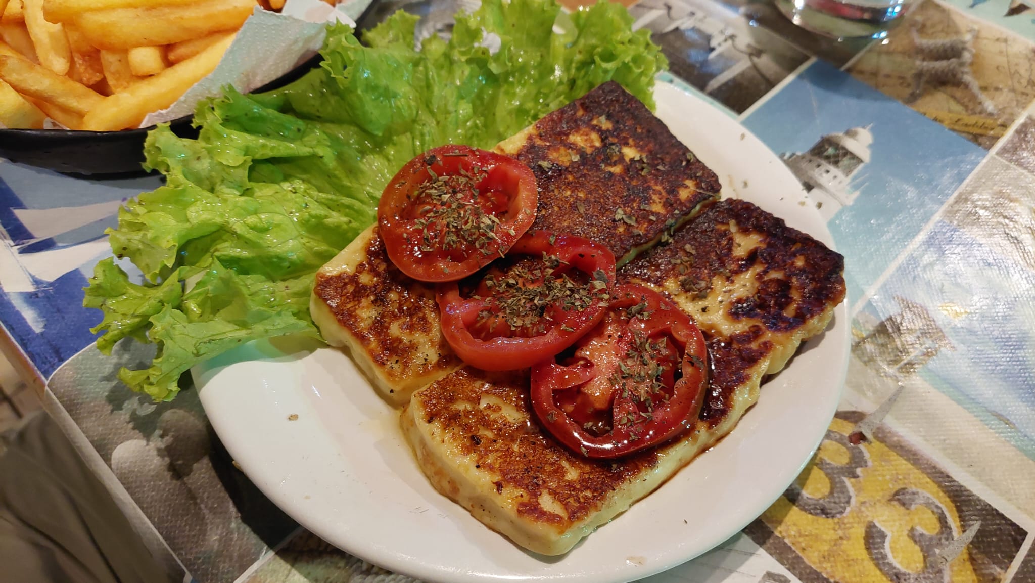 Formaggio alla piastra