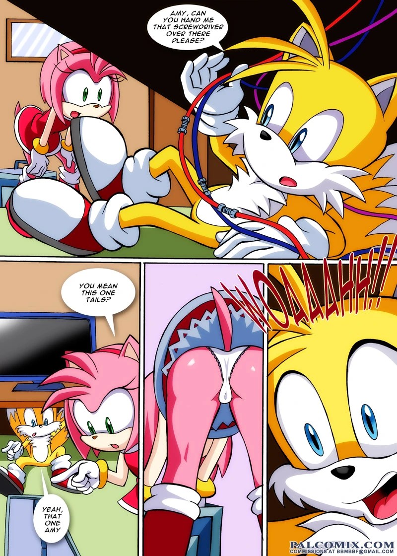 Sonic Project XXX 3- Palcomix - Porn Cartoon Comics