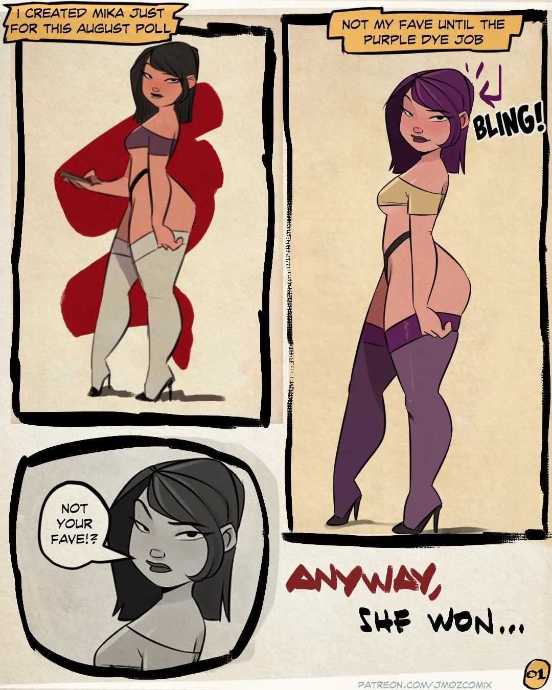 Mika - Jmoz Comix - Porn Cartoon Comics