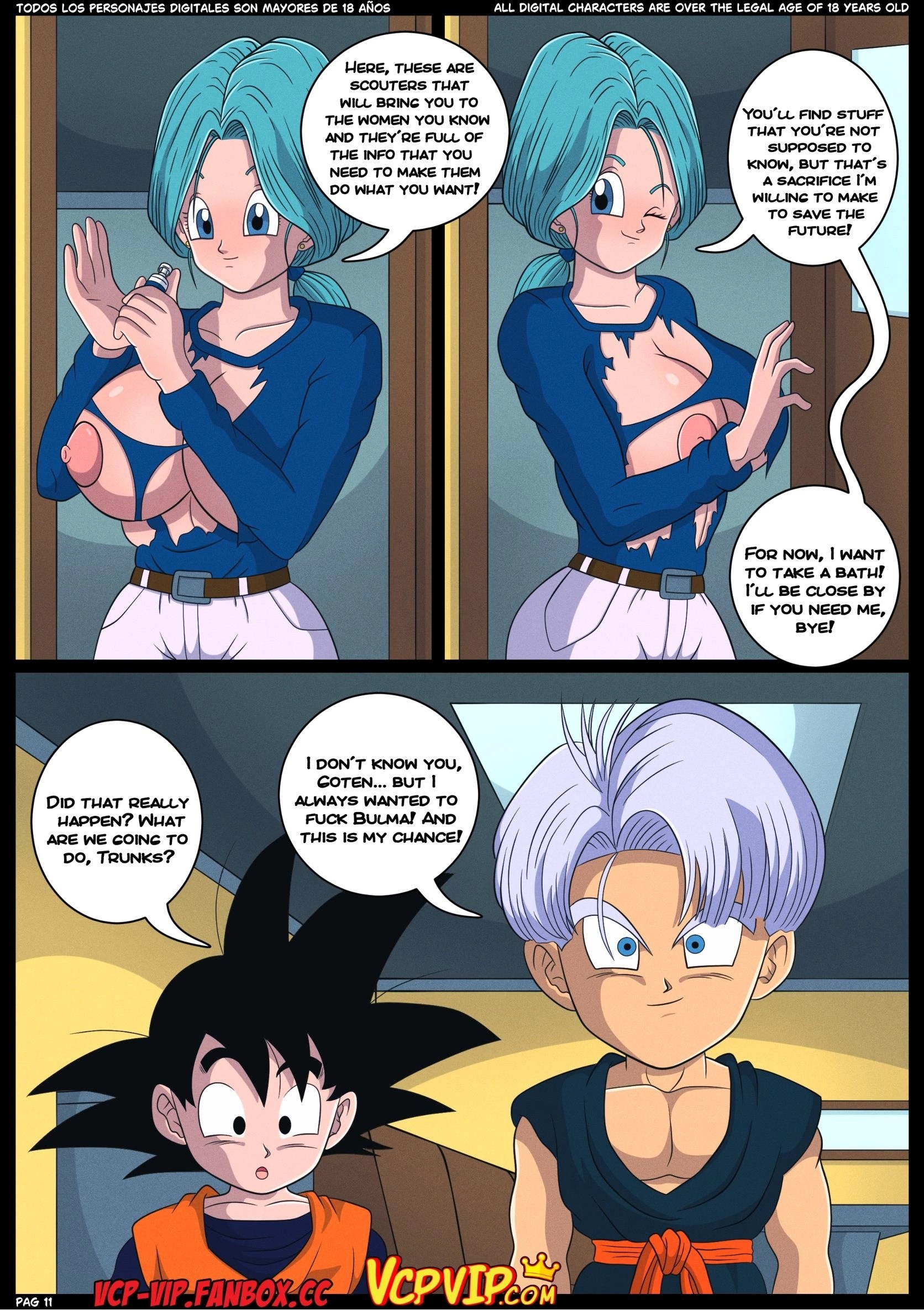 Dragon Ball] Sex Addi by Majin King [Eng] - Porn Cartoon Comics