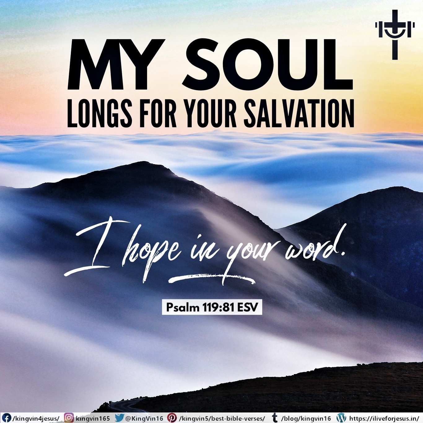 My soul thirsteth for thee, my flesh longeth for thee in a dry and . Bible Verses For Spiritual Growth Page 2 I Live For Jesus
