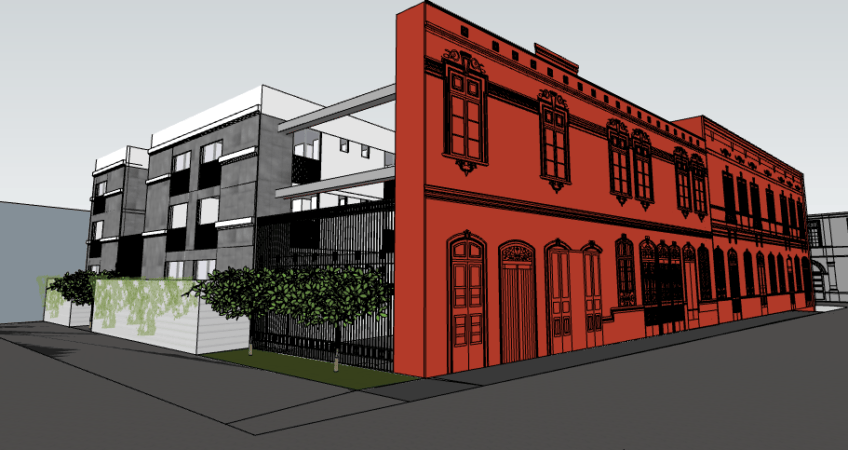 Proyecto de Renovación Urbana -Centro Histórico de Lima-Vivienda Social  
