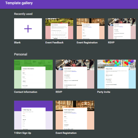 Using Google Forms for Archery