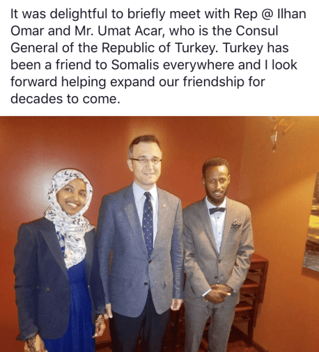 EXCLUSIVE: Erdogan Urges Turks And Iranians To Donate To Ilhan Omar's Campaign As Iranian Media Says Omar Met With Rouhani 7 image 13