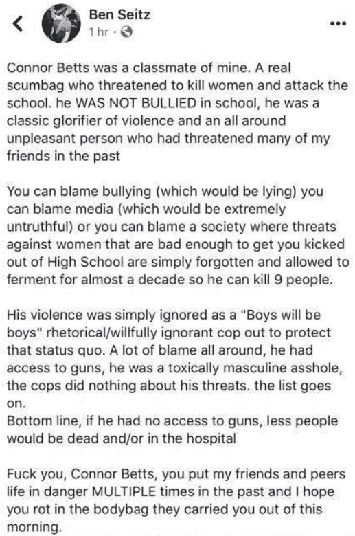 Dayton Shooter: Satanist, Member Of ANTIFA, Despised ICE, Interacted With Left-Wing Media Outlets 10 image 5