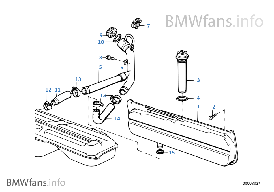 Additional fuel tank