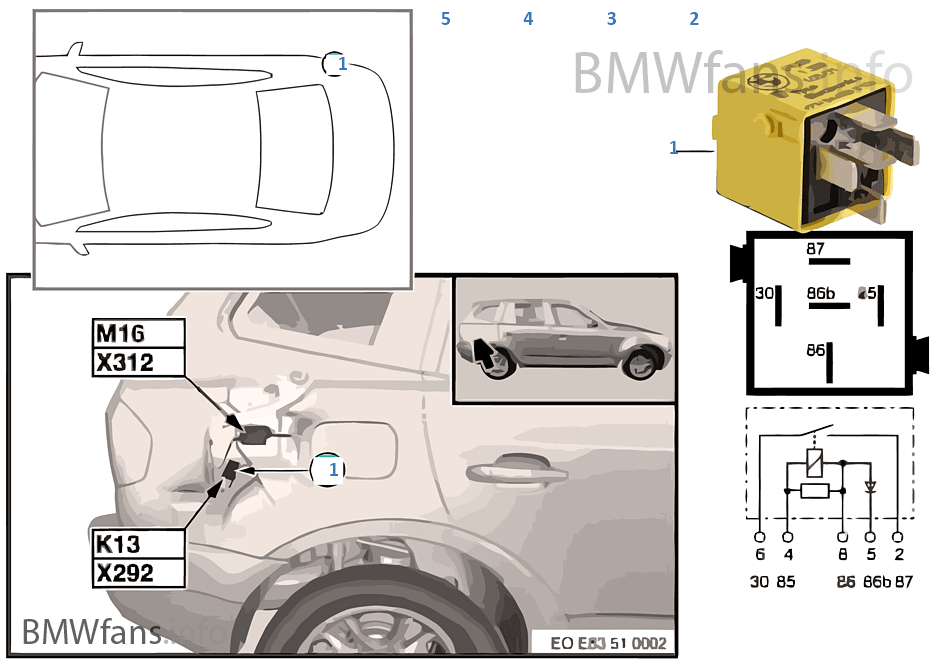 Fuse Box Bmw X3 E83 Where is the fuel pump relay located on a 1992 bmw 735il 982008 110001.