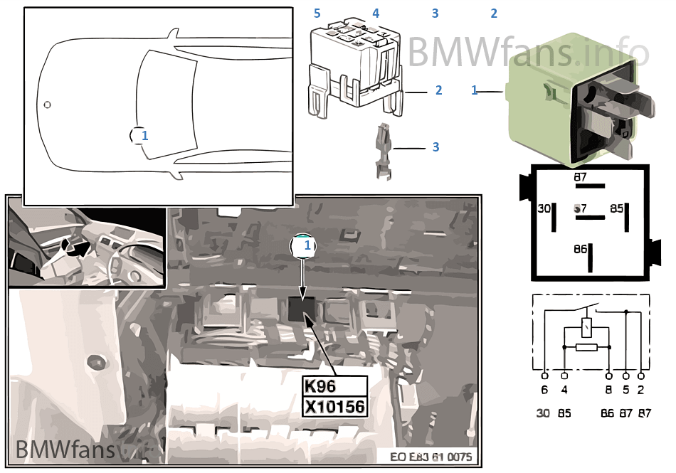Bmw E32 7 Series Fuel Pump Relay Siemens 13631725654 Ebay Specified speed fuel pump Unit rmin.