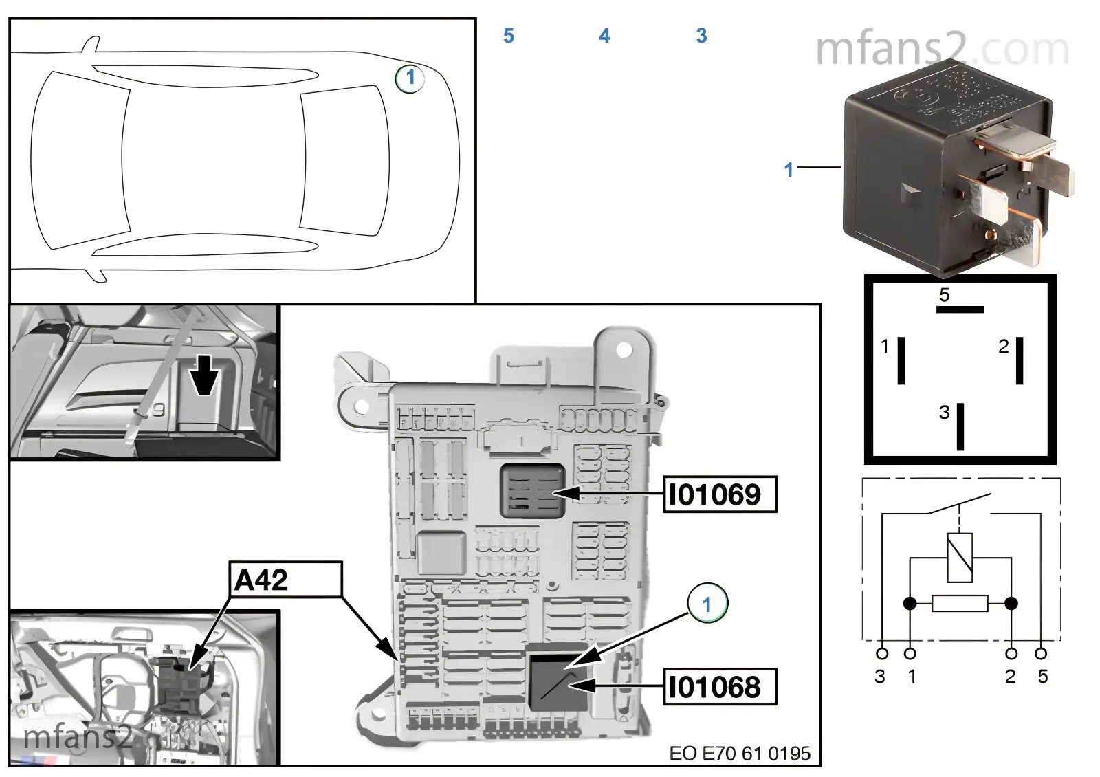 2004 bmw x5 fuse box diagram