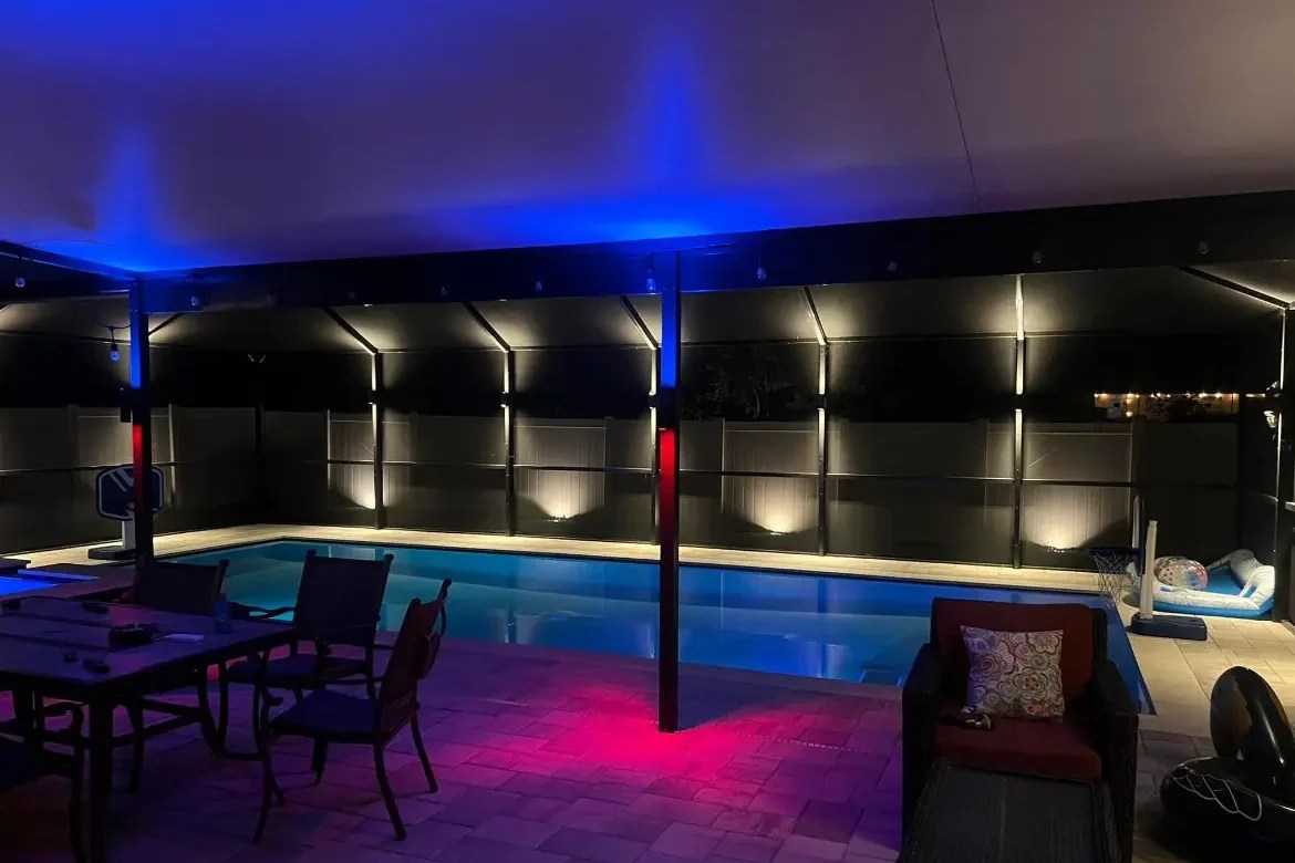 Pool Enclosure Lighting