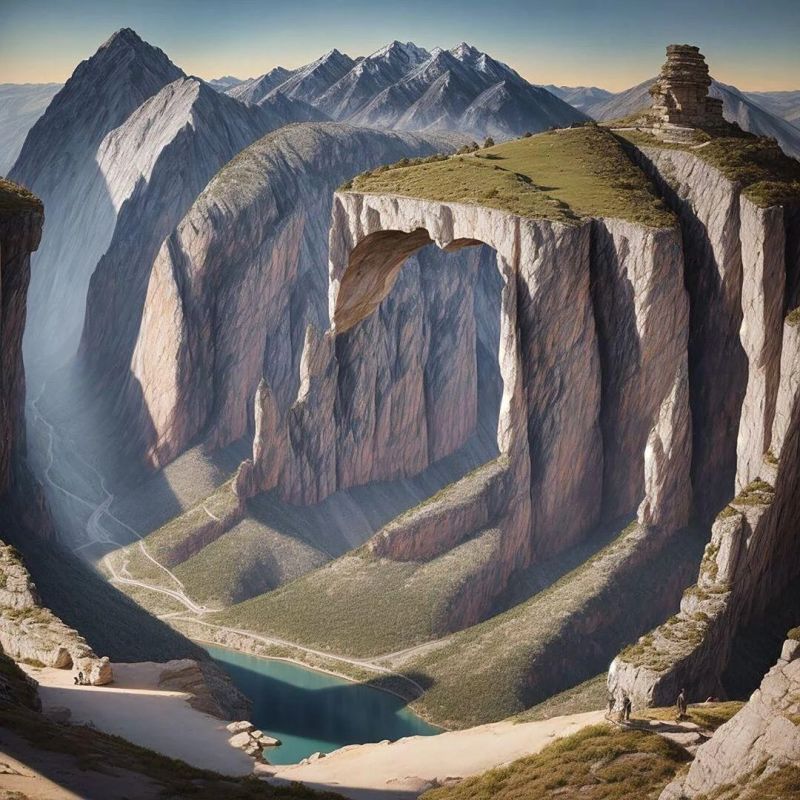 Illusion Diffusion - Mountain Arts - Ultra HD 4K Collection