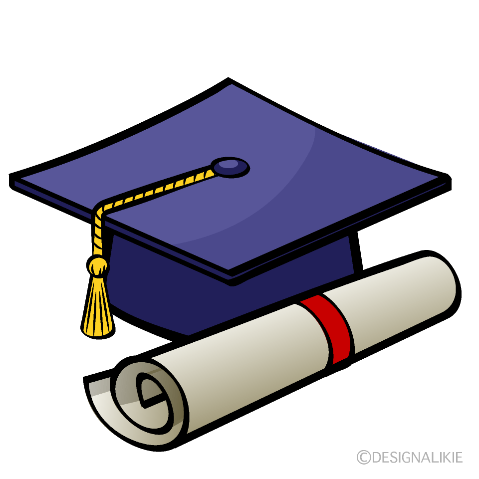To explore more similar hd image on . Graduation Cap And Diploma Cartoon Clip Art Free Png Image Illustoon
