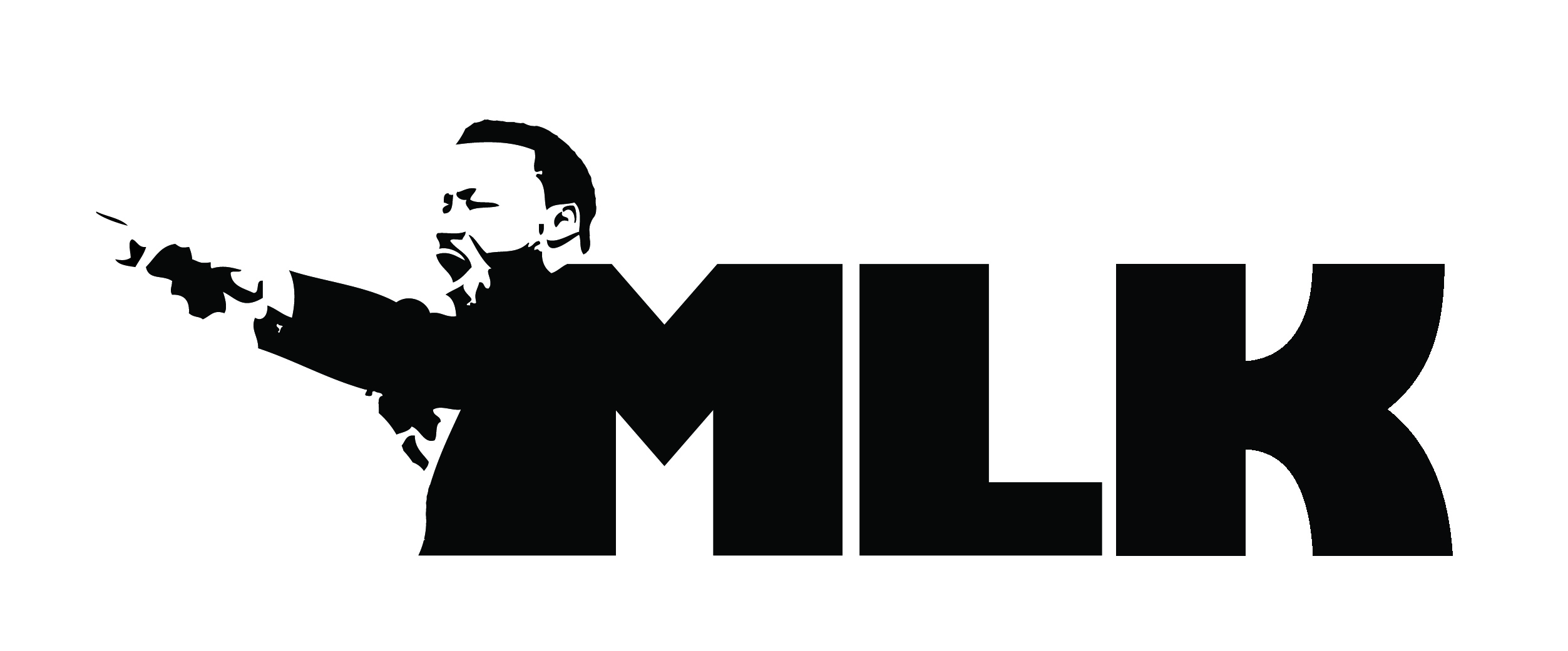 MLK Jr Event Logo Yes No Illustration Sensicality