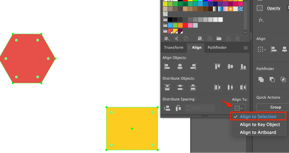 Alignment Illustrator How To Align Grouped Objects And Expand To Be - Retina Sunset Patterns for Desktop