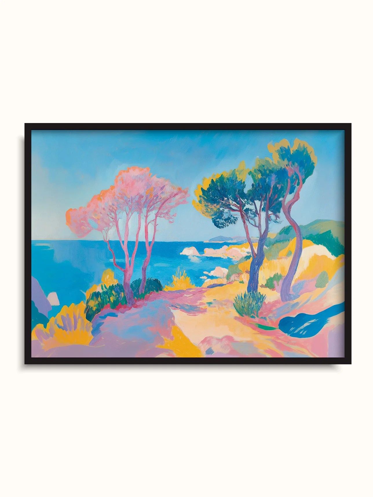 Pastel Illustroworks - Elegant Mobile Sunset Arts | Free Download