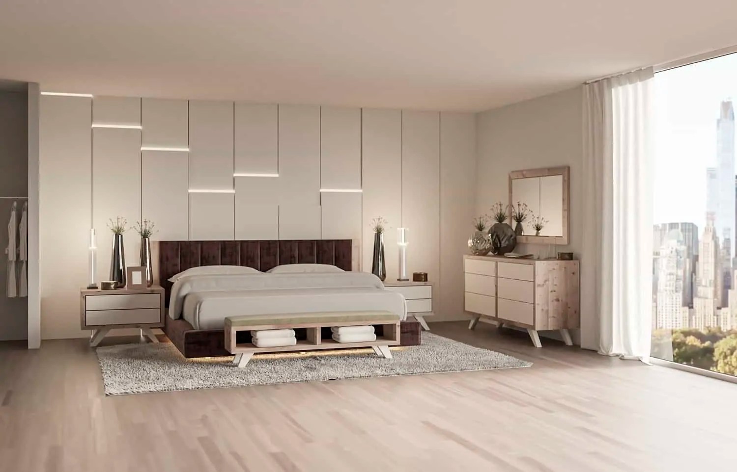 Cama Matrimonial Vertical Baja Con Laterales De Madera Iloliving Com