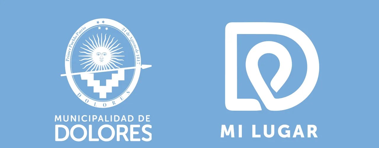 Logos municipalidad de dolores y mi lugar