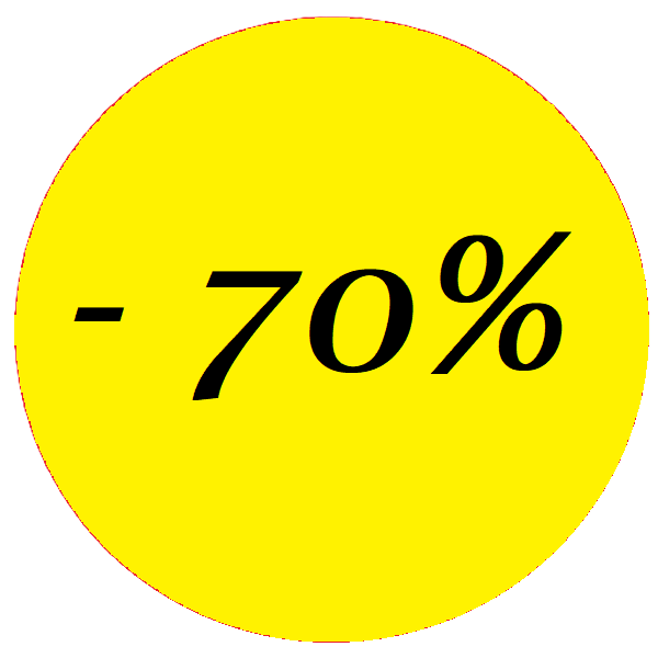 - 70 %