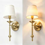 Lampara Aplique De Pared Estilo Vintage Cobre - Imagen 3