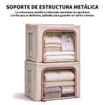 Caja Organizadora De Ropa Plegable Resistente 50x40x33 - Imagen 5