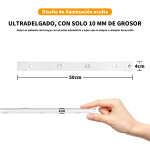 Tira De Luz Led Rígida Recargable Usb Regulable - 50cm - Imagen 7