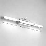 Barra Led Luminaria Para Espejo Pared 60cm Baños Cuadros - Imagen 2