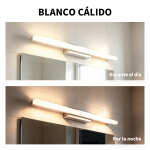 Barra Led Luminaria Para Espejo Pared 60cm Baños Cuadros - Imagen 4