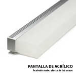 Barra Led Luminaria Para Espejo Pared 60cm Baños Cuadros - Imagen 5