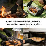 Guantes Calor, Altas Temperaturas, Horno, Parrilla, Fogones - Imagen 9