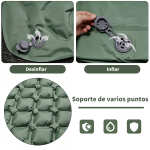 Colchon Colchoneta Inflable Para Acampar Super Liviano - Imagen 3