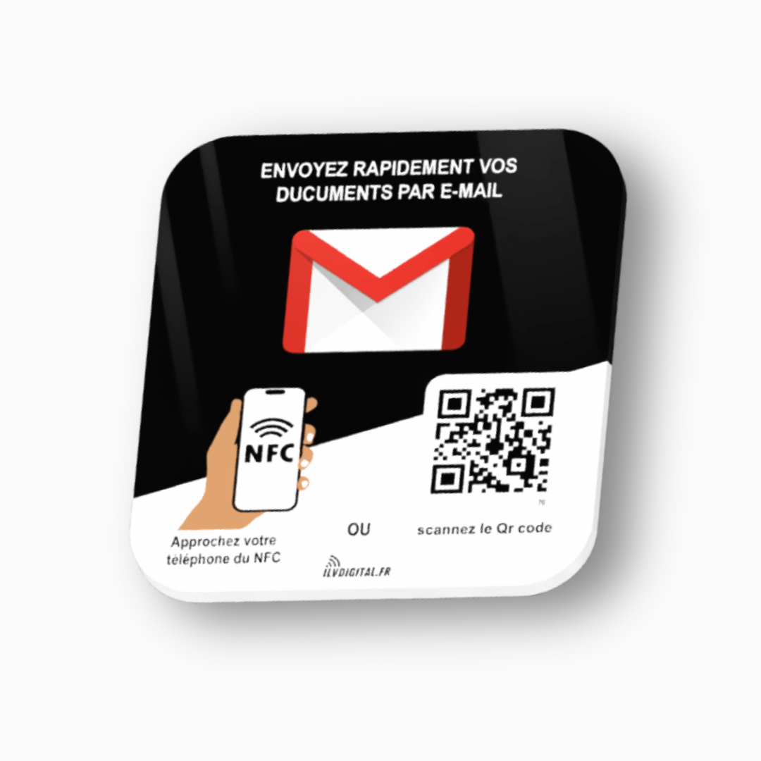 E-mail par Qr code