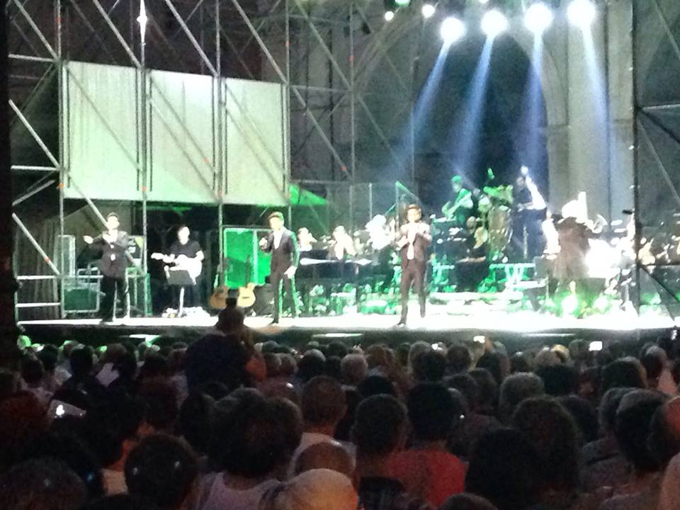 Diego Basso Il Volo in Concert - Bresica - 2015