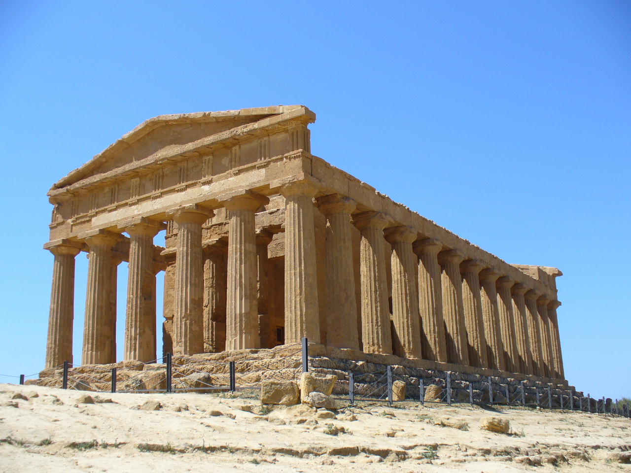 Bing Images Agrigento - Greek Temple - Valley of the Temples - Argrigento Sicily - August 2015