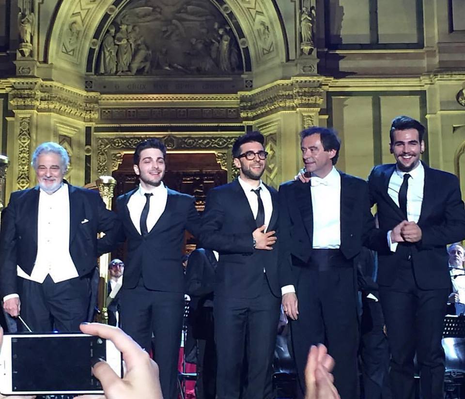 @dnyser Il Volo with Concert Conductors 7/1/16 Firenze