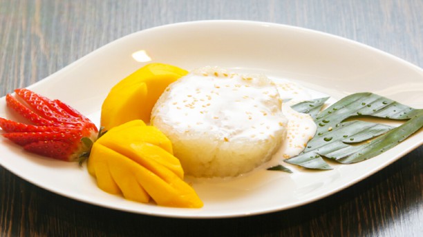 mangue au riz coco