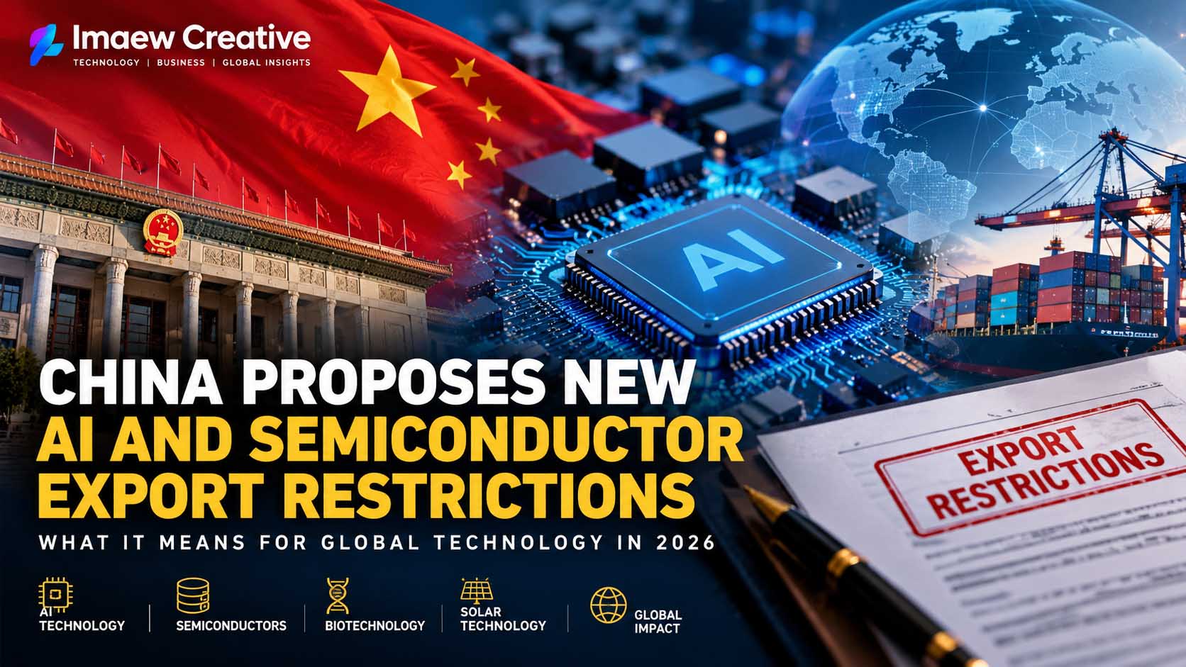 China Proposes New AI and Semiconductor Export Restrictions: What It Means for Global Technology in 2026